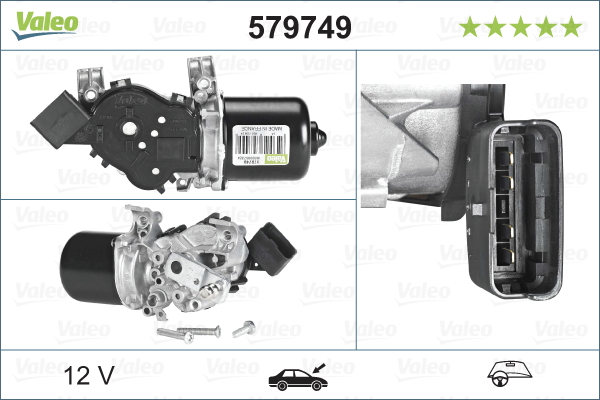 VALEO Ablaktörlö motor 579749_VALEO